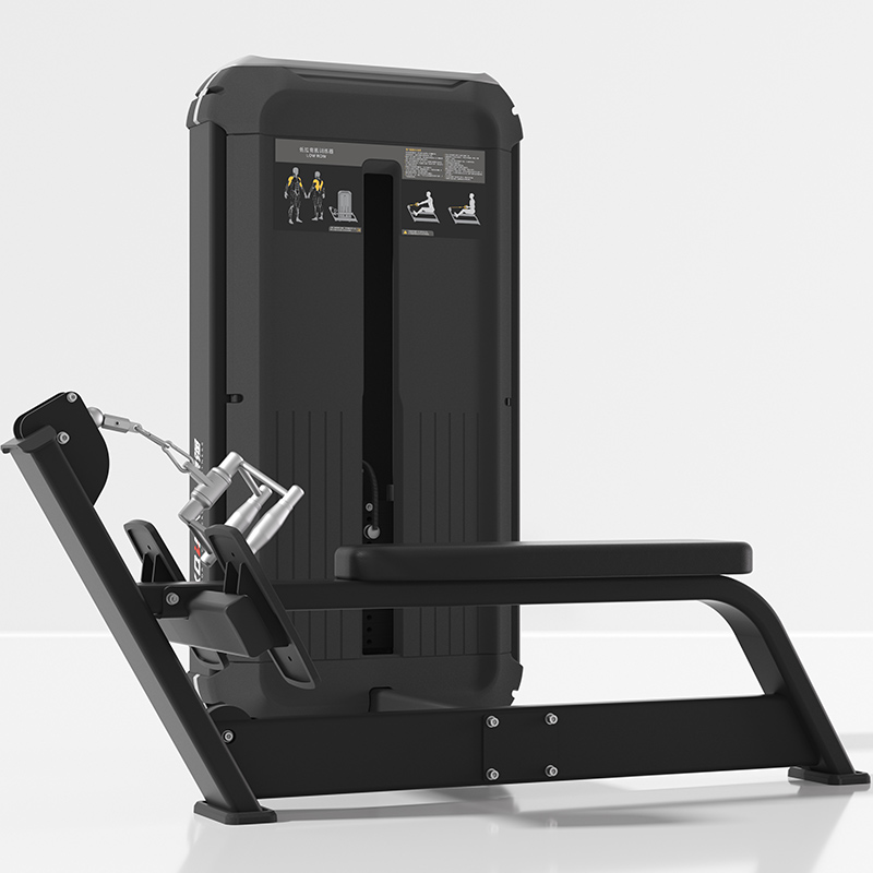 leyu.乐鱼低拉背肌训练器7021室内专业力量专项运动健身器材